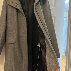 Calvin Klein coat XL like new,color gray excellent condition